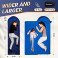 thumbnail image 2 of KingCamp 3-Season Sleeping Bags for Camping, Portable Sleeping Bag for Adults and Teens with Compression Sack, Ideal for Outdoor & Indoors- 3.09 lbs (Navy), 2 of 7