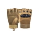 thumbnail image 1 of Eigraketly 1 par de guantes de medio dedo para montañismo, caza, levantamiento de pesas, guantes acolchados transpirables sin dedos, equipo para deportes Color Arena XL Eigraketly OD027055-09, 1 of 6