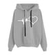 thumbnail image 1 of Gibobby Sudadera de mujer, Sudadera Campus French Terry Hoodie, Mujer(Gris,CH), 1 of 3
