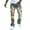 R_ Yellow, variant on Clearance YLSDY Men's Cargo Pants Casual Camouflage Print Stretch Elastic Waist Tapered Tactical Climbing Pants with Pockets Black XXXL