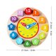 thumbnail image 5 of Reloj educativo con forma de madera, bloques de formas geométricas, juego de partido, regalos para bebé, juguete, 5 of 5