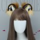 thumbnail image 4 of Fox Wolf Bear Tiger Monkey Cat Dog Ears Diadema Hairband Hair Clips Halloween Costume Party Accesorios MFZFUKR BST2000040-2, 4 of 5