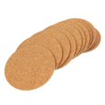 thumbnail image 2 of Cork Pot Coasters Garden Use 10Pcs 3.9×3.9×0.2in Prevent Water Leakage, 2 of 3