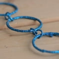 thumbnail image 3 of Allstate Guirlande de Noël Ronde Turquoise Bleu Paon 5 Pieds x 1.75 Pouces - Non Éclairée, 3 of 3