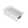 thumbnail image 3 of American Standard 1393.202 Princeton 60" Three Wall Alcove Enameled Steel Soaking Tub -, 3 of 5