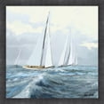 thumbnail image 1 of Great Art Now Sailing Ships III by Rick Novak, Framed Wall Art, 17.5W x 17.5H, 1 of 3