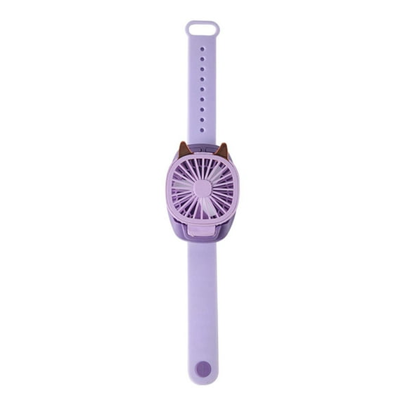 Portable Fan,Cute Mini Watch Fan Usb Charging Handheld Small Fan 3-Speed Super Silent Mini Portable Fan Outdoor for Summer Travel Camping Outdoor Mother's Day Gift