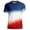 Dark Blue, variant on Men's USA Soccer T-Shirt Patriotic American Flag Graphic Tee 2026 World Soccer Game Fan Short Sleeve Shirt for Game Day 4th of July Navy XL