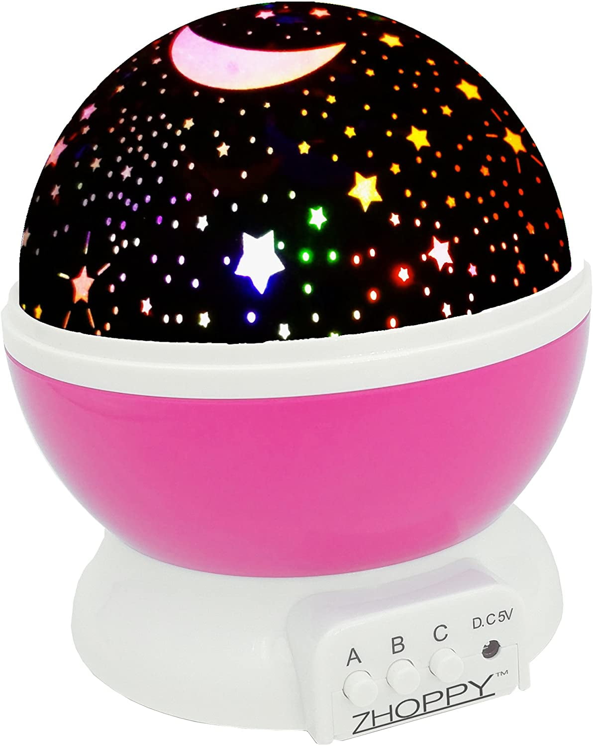 Moon Starlight Projector Bedside Lamp 