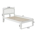 thumbnail image 6 of Richmond Platform Bed with Open Foot Board in, Multiple Colors and Sizes, 6 of 7