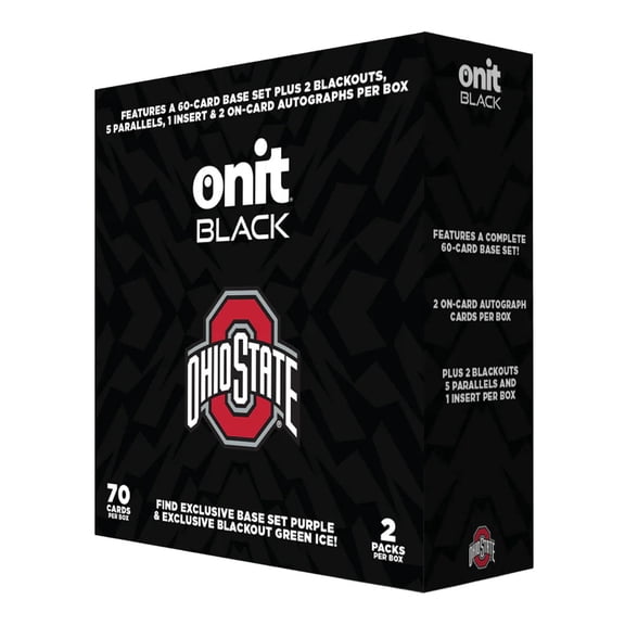 2025 Onit Black Ohio State University Football Ultra Edition Box
