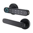 thumbnail image 1 of Smart Fingerprint Password RFID Card Lock Dead Bolt With Key For Indoor Wooden Metal Door ,Easy Installation, 1 of 3