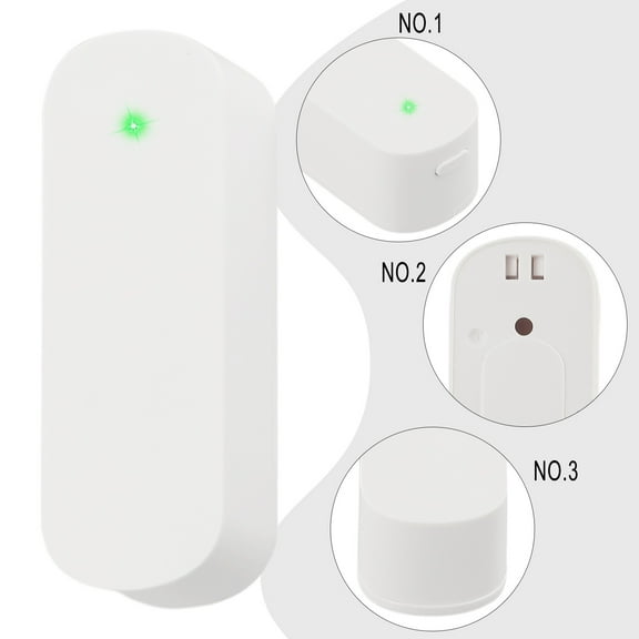 Tuya Vibration Sensor Smart Home Security Protection Break Burglar Alarm(Door & Window Sensors)