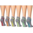 thumbnail image 4 of RONNOX Men's 12-Pairs Low Cut Running & Athletic Performance Tab Socks MRLT19-AB-ML, 4 of 8
