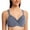 Slate Blue, variant on MELENECA Underwire Minimizer Bra for Women White 34B
