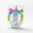 thumbnail image 4 of Unicorn Wired Earphones Over-Ear Plush Earphones Cat Ear Design Style Style 1, 4 of 5
