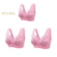 thumbnail image 1 of 3 uds recién llegado de gran tamaño botón frontal cómodo sujetador para reunir sección delgada transpirable sin anillo de acero ropa interior de mujer 105 Tan Jianjun unisex, 1 of 2
