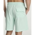 thumbnail image 5 of Real Essentials 3 Pack: Men's 9" Inch 2 in 1 Board Shorts with Compression Liner - Bathing Suit With Back Flap Pocket, 5 of 6