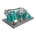 thumbnail image 1 of Modelo de transmisión de engranajes mecánicos, instrumento de física, robusto y portátil, ideal para la enseñanza de ciencias en aulas y escuelas., 1 of 9