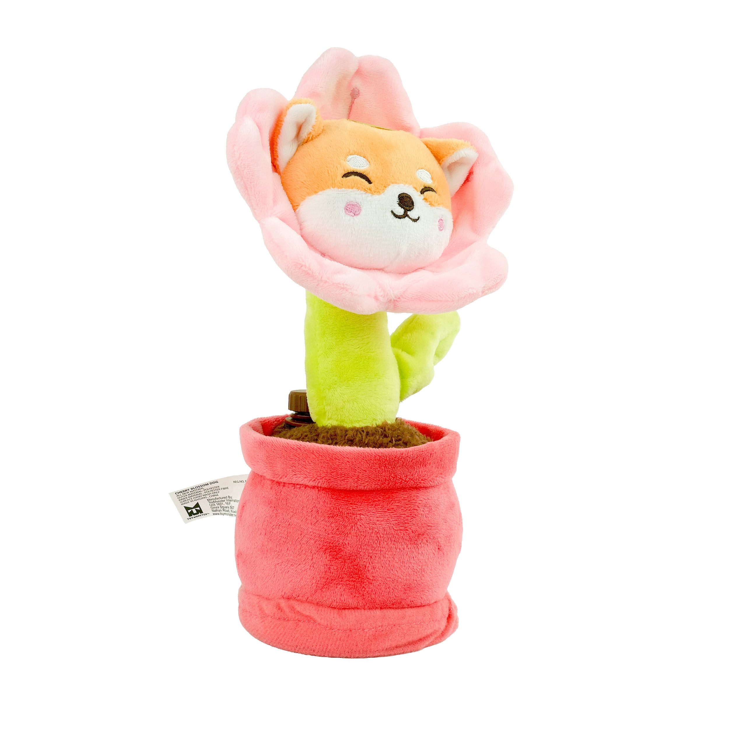 i love aromie™ Cheeripup - Cherry Blossom Scented Flower Plush with Visible Magic Mist. Refillable Fragrance Toy for Kids 4+