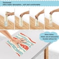 thumbnail image 3 of Yayeee 6 Pack Kitchen Dish Cloths for Washing Dishes Soft Absorbent Microfiber Towels, Light Blue Pattern, 3 of 9
