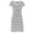 White, variant on Jinhomg Womens A Line Nursing Dress Casual Striped Print Midi Maternity Dress Loose Comfy Short Sleeve Cotton Pregnancy Dresses Deal of The Day Prime Today White M
