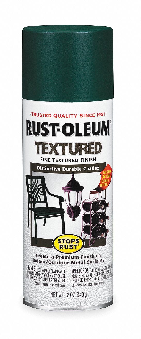 Stops RustÂ® Textured Spray Paint in Textured Forest Green for Concrete
