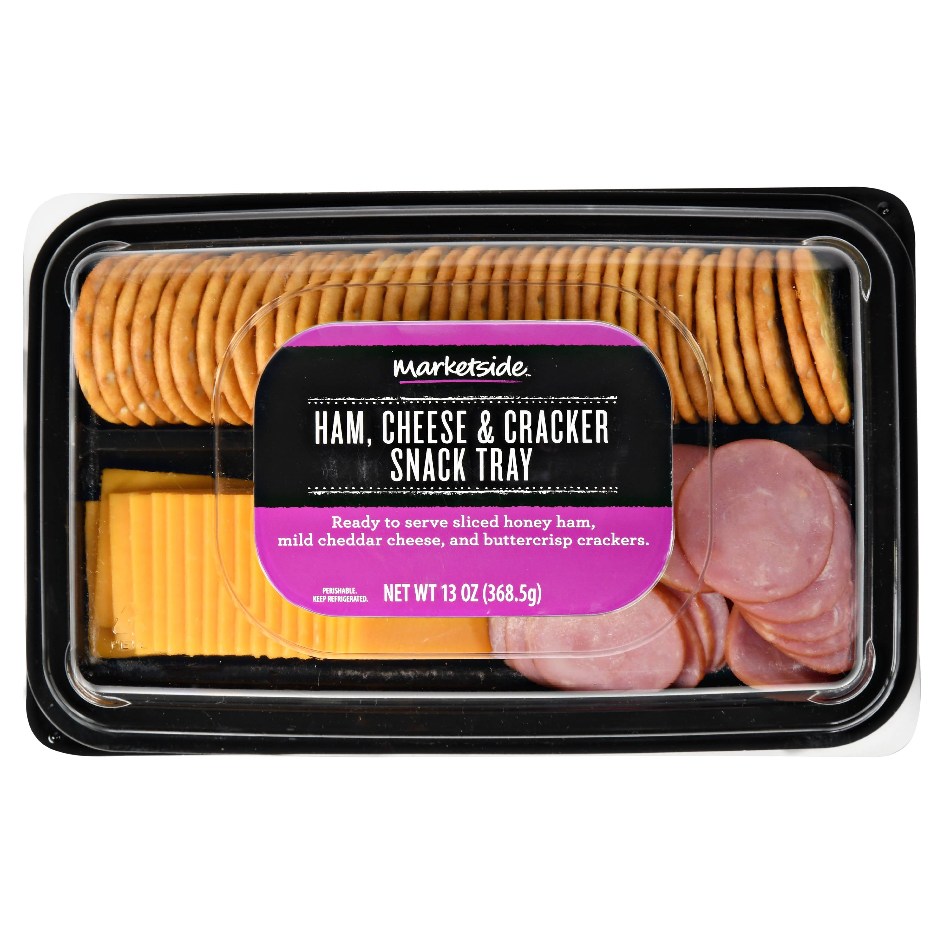 Marketside Ham, Cheese & Cracker Snack Tray, 13 oz