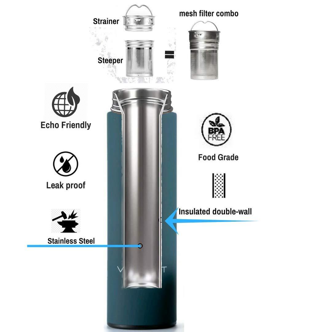 vibrant tea infuser bottle