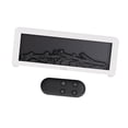 thumbnail image 4 of veasfak 3D Flame Fireplace Humidifier Essential Oil Diffuser for Desktop Living Room white, 4 of 7