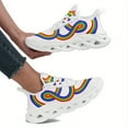 thumbnail image 3 of Coolcustomize Men's LGBT Pride Month Fashion Casual Sneakers, Rainbow Pride Design Trendy Streetwear Trainers, Lightweight Stylish Couple Shoes, Breathable Mesh Running Shoes, PLUS SIZE Sport Shoes, 3 of 10