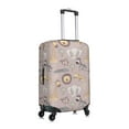 thumbnail image 3 of Daiia Safari Animals Luggage Cover, Thickened Washable Travel Luggage Covers, Elastic Unique Baggage Covers for 18-20 inch Luggage-Small, 3 of 9