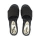 thumbnail image 4 of Sandalia Plataforma Con Yute Para Mujer Yute Negro Platonia MIA-02-NEGRO, 4 of 5