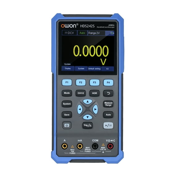 Oscilloscope,Hds242s 20 000 Osc 2- Handheld 3-in-1 Handheld 3-in-1 Tester Eryue Hd42s Dsfen Plug