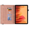 thumbnail image 4 of Allytech Samsung Galaxy Tab A7 10.4" Case SM-T500 T505, PU Leather Butterfly Embossed Folio Stand Shockproof Full Protection TPU Back Cover Case for Samsung Galaxy Tab A7 10.4" 2020,Pink, 4 of 6