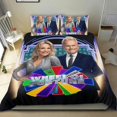 thumbnail image 1 of Rueda de la Fortuna Conjunto de sábanas temático, trío de piezas, cómodo y amigable con la piel, diseño único, regalo de decoración para el hogar para familiares, amigos y fans, 90 cm * 190 cm, 1 of 6