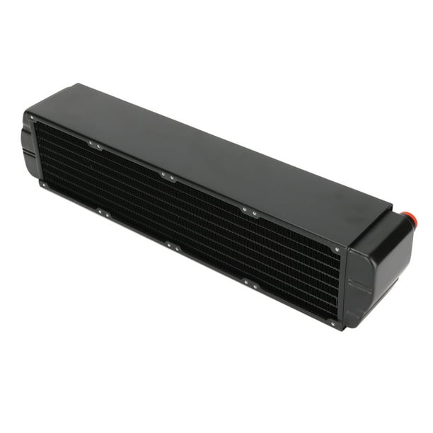 Computer With Car Radiator Computer Radiator, Aluminum Alloy Beveled Design Simple Installation ...