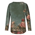 thumbnail image 5 of MEICHEN Womens Long Sleeve Tops Casual Blouses Fall Pleated Trendy Tee Shirts Vacation Fashion Clothes, 5 of 5