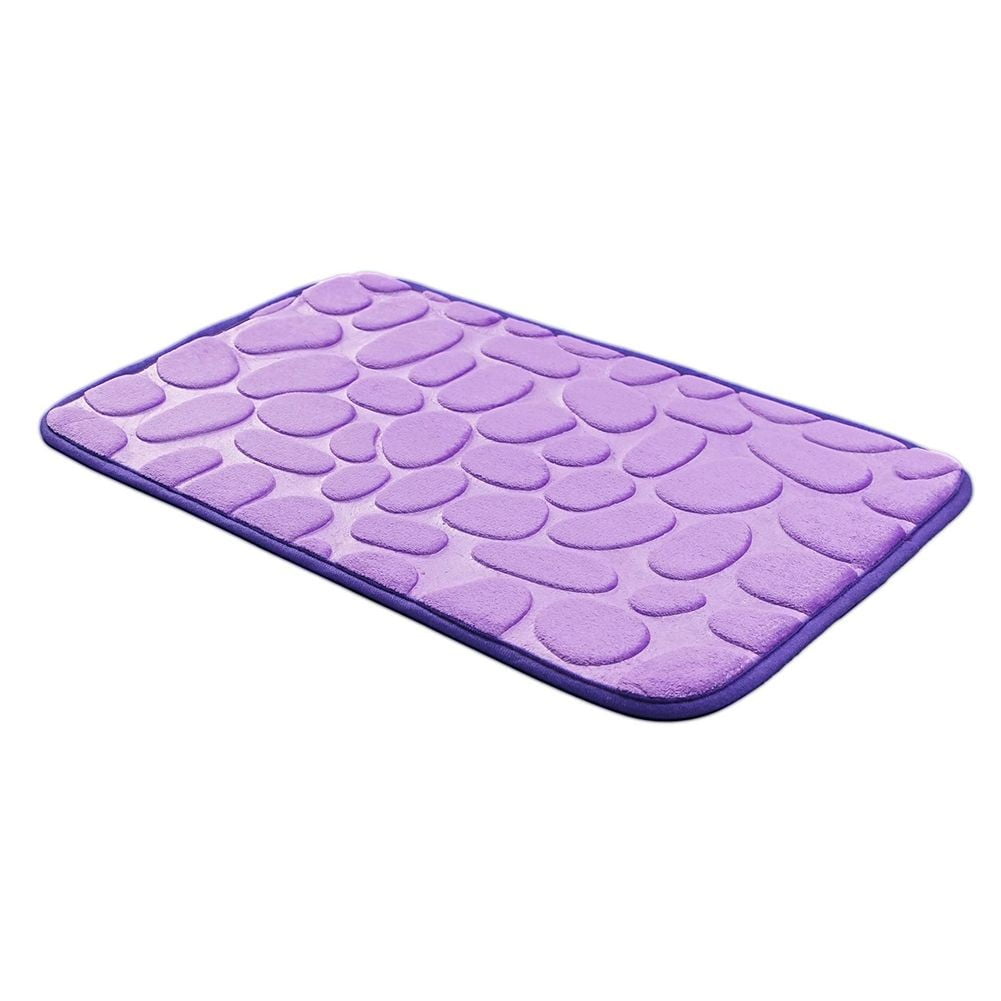 1pc Bathroom Water Absorption Mat, Household Anti-skid Pebble