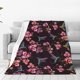 thumbnail image 1 of Balery Humming Bird And Tropical Manta de Felpa Suave y Acogedora – Cobija de Franela Aterciopelada para Cama, Lavable y Cálida para Sofá, Mascotas, Transpirable-60"x50", 1 of 7