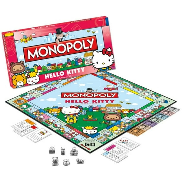 Usaopoly Monopoly, Hello Kitty Edition - Walmart.com