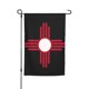 thumbnail image 1 of Bandera del estado de Nuevo México, bandera de jardín de EE. UU. de 30 x 45 cm, letrero exterior de doble cara, decoración de interiores de estilo rústico., 1 of 7