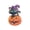 A, variant on Deepigc Happy Grinning Ghost Holding Pumpkin Fridge Magnet, Halloween Spooky Ghost Refrigerator Magnet, Indoor Kitchen Home Decor Ornament for Autumn Gift