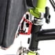 thumbnail image 3 of Bolsa de paquete de soporte de bloque de soporte delantero de bicicleta plegable que incluye tornillos de montaje, dorado Cola Soporte delantero de bicicleta plegable, 3 of 8