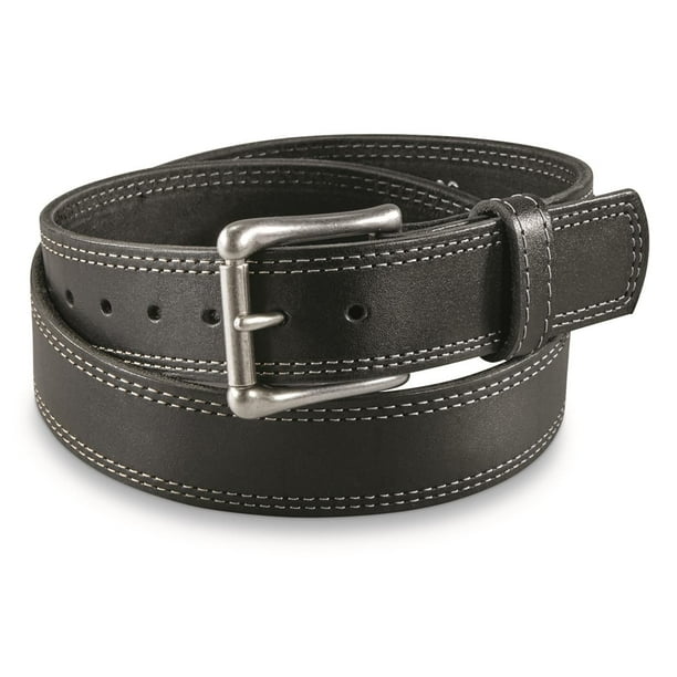 Guide Gear Austin Leather Belt for Men, Full Grain Leather Belt, Mens