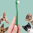 thumbnail image 2 of EeaseCA 4Pcs Pet Toothbrush Portable Cat Toothbrush Small Head Toothbrush for Pet Soft-bristle Toothbrush, 2 of 7