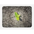 thumbnail image 1 of Tree of Life Bath Mat, Dried Earth with Last Bush Saving Planet Symbolic Image Hope Nature Home, Non-Slip Plush Mat Bathroom Kitchen Laundry Room Decor, 29.5 X 17.5 Inches, Brown Green, Ambesonne, 1 of 2