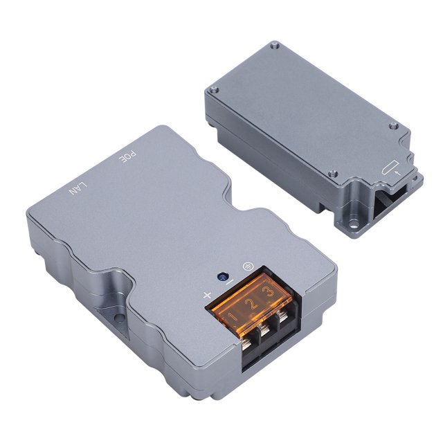 Kit Adaptateur PoE Ethernet, Protection contre les Surtensions, Ensemble d'Injecteurs PoE Passif, Blindage ESD, Connectivité Haute Vitesse Robuste pour le Camping
