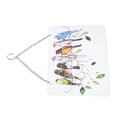 thumbnail image 4 of Adorno de Pájaros en un alambre Bling Bling atrapasoles colgantes con cadena placa rectangular 20x12,5 cm, 4 of 12