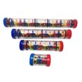 thumbnail image 3 of CAROOTU Rainbow Hourglasses Rainmaker Rain Stick Raindrop Sound Musical Toy for Kids Portable, 3 of 6